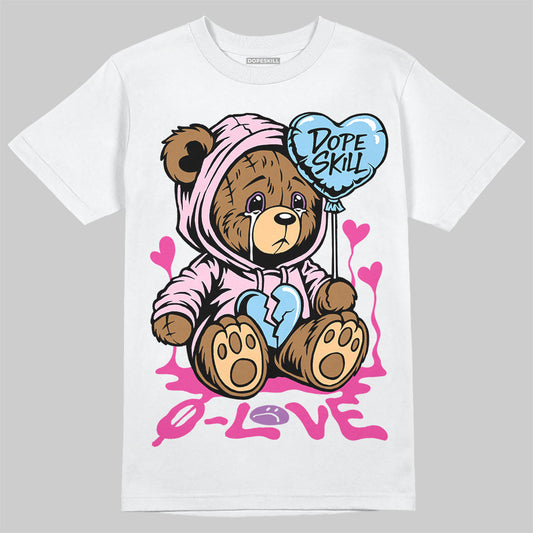 Jordan 6 “Doernbecher” DopeSkill T-Shirt Broken Bear Graphic Streetwear - White 