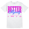 Dunk Low GS “Active Fuchsia” DopeSkill T-Shirt Better Myself Graphic Streetwear - WHite