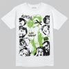 Air Max 95 Big Bubble Neon Yellow DopeSkill T-Shirt Built Different Graphic Streetwear - White