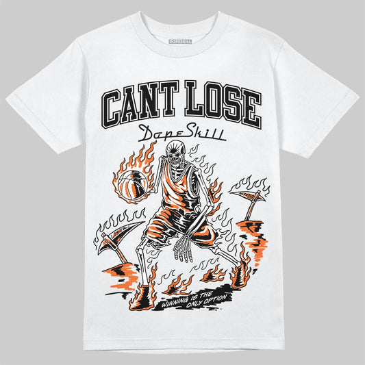 Jordan 1 Retro High OG Shattered Backboard (2025) DopeSkill T-Shirt Cant Lose Graphic Streetwear - White