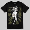 Jordan 3 “Medium Olive” aka “Family Affair” DopeSkill T-Shirt Built Different Graphic Streetwear - Black