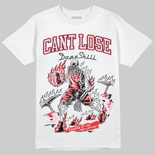 Awake NY x Air Jordan 5 Arctic Pink DopeSkill T-Shirt Cant Lose Graphic Streetwear - White