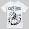 Jordan 40 “Blue Suede” DopeSkill T-Shirt Cant Lose Graphic Streetwear - White