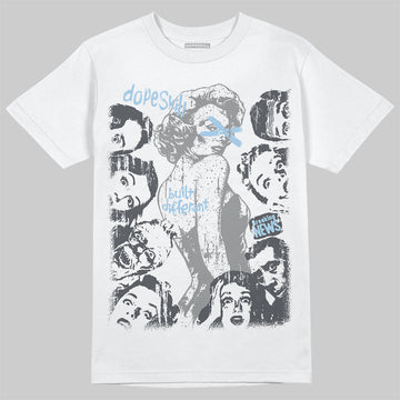 Jordan 5 Retro Wolf Grey (2026) DopeSkill T-Shirt Built Different Graphic Streetwear - White