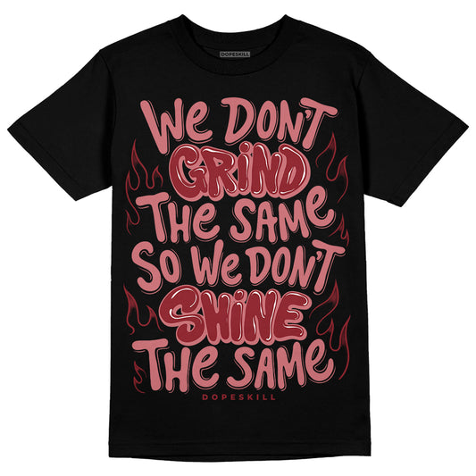 Valentine's Day Collection DopeSkill T-Shirt Grind Shine Graphic Streetwear - Black