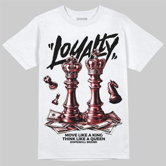 Jordan 6 Bin 23 DopeSkill T-Shirt Loyalty Graphic Streetwear - White