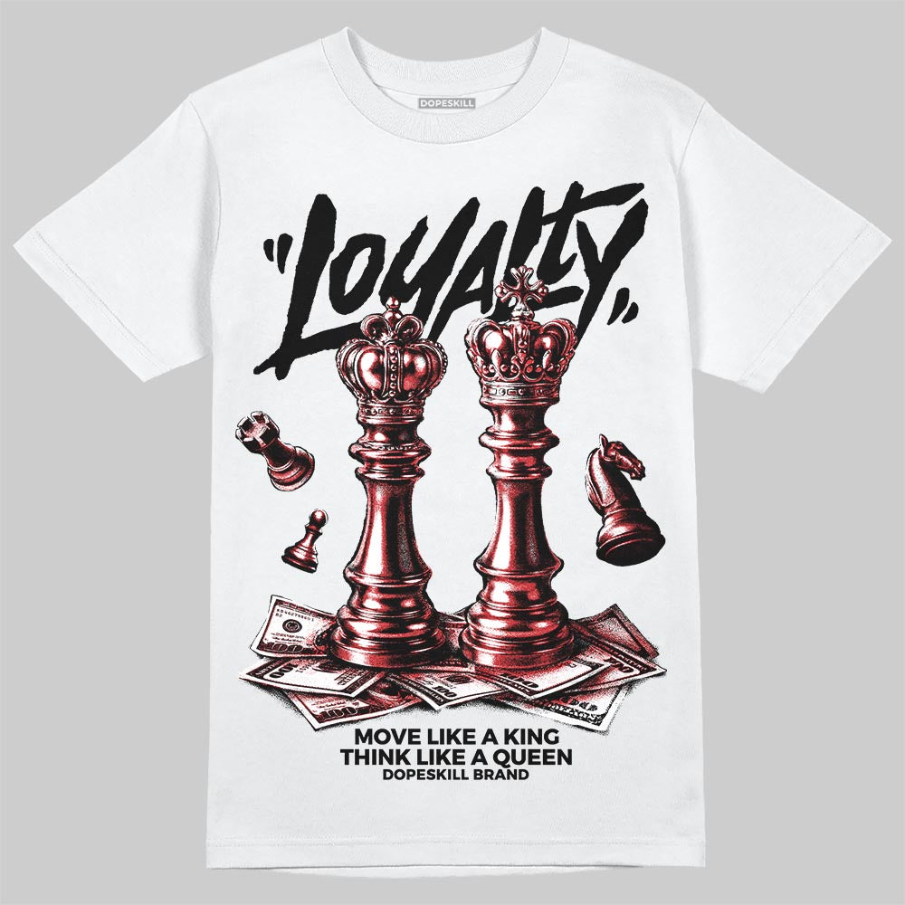 Jordan 6 Bin 23 DopeSkill T-Shirt Loyalty Graphic Streetwear - White