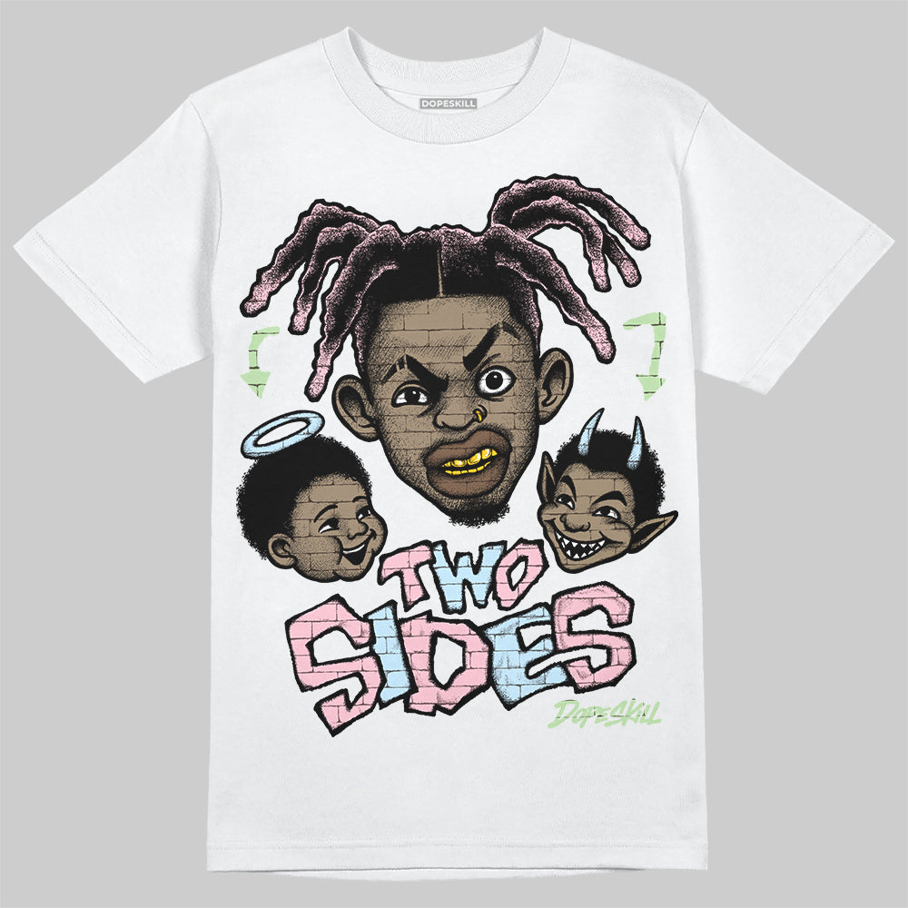 Jordan 4 Retro Valentine's Day (2026) (GS) DopeSkill T-Shirt Two Sides Graphic Streetwear - White