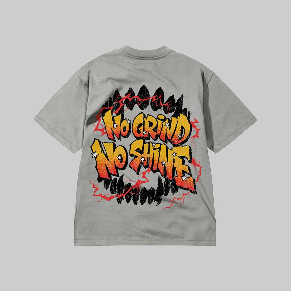 Electric Grind DopeSkill Premium T-shirt Streetwear - Grey Back