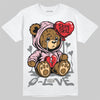 Air Max 95 OG “Pink Foam” DopeSkill T-Shirt Broken Bear Graphic Streetwear - White