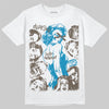 Jordan 3 GS “We Outside” DopeSkill T-Shirt Built Different Graphic Streetwear - White