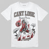 Jordan 4 Retro Cave Stone DopeSkill T-Shirt Cant Lose Graphic Streetwear - White