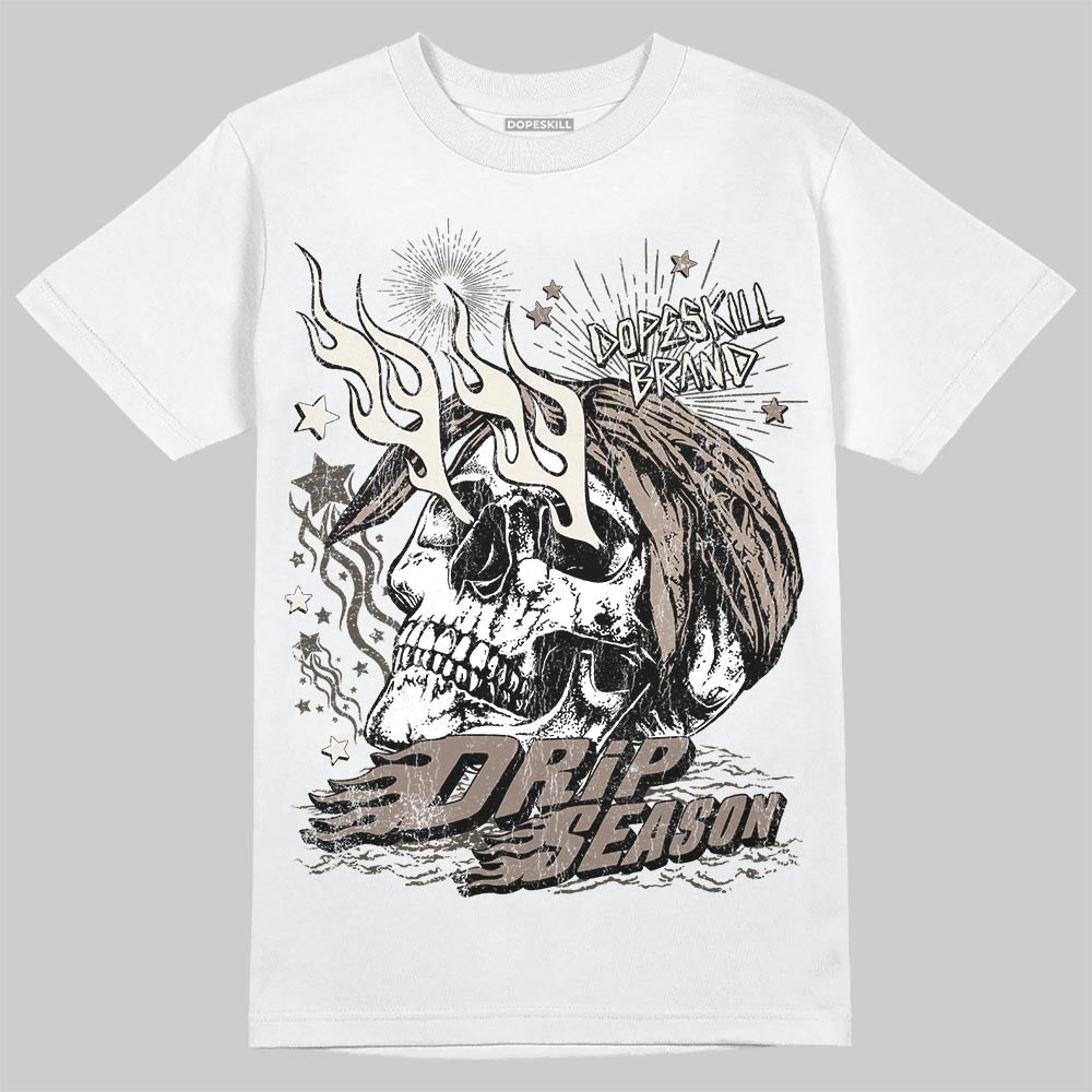 New Balance 204L Mushroom DopeSkill T-Shirt Drip Season Graphic Streetwear - White