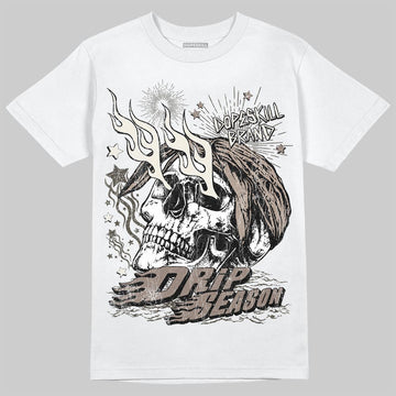 New Balance 204L Mushroom DopeSkill T-Shirt Drip Season Graphic Streetwear - White