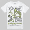 Jordan 4 GS “Light Lemon Twist” DopeSkill T-Shirt Broken Bones Graphic Streetwear - White