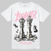 Jordan 4 "Iced Carmine" DopeSkill T-Shirt Loyalty Graphic Streetwear - White