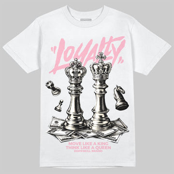 Jordan 4 "Iced Carmine" DopeSkill T-Shirt Loyalty Graphic Streetwear - White