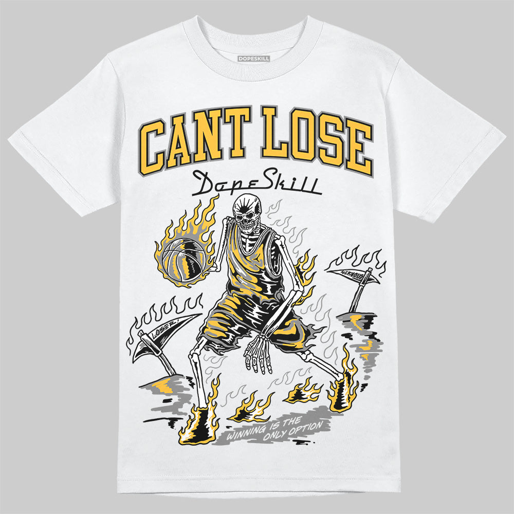 New Balance 9060 Varsity Gold (GS) DopeSkill T-Shirt Cant Lose Graphic Streetwear - White