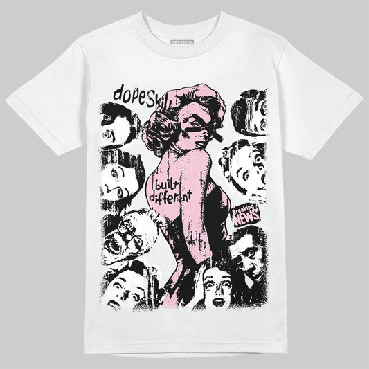 Jordan 5 OG “35th Anniversary” DopeSkill T-Shirt Built Different Graphic Streetwear - White 