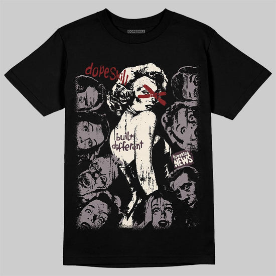 A Ma Maniére x Air Jordan 6 Retro “Smoky Mauve”⁠ DopeSkill T-Shirt Built Different Graphic Streetwear - Black