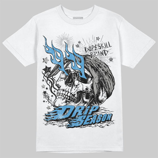 Air Max 95 OG Blue Spark DopeSkill T-Shirt Drip Season Graphic Streetwear - White
