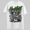 SB Dunk Low Chlorophyll DopeSkill T-Shirt Heartless Graphic Streetwear  - White 