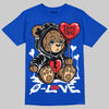 Jordan 12 “Blueberry” DopeSkill Royal T-shirt Broken Bear Graphic Streetwear