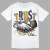 Jordan 13 Wheat 2023 DopeSkill T-Shirt Trust No One Graphic Streetwear - White