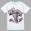 Dunk Low LX Pink Foam DopeSkill T-Shirt True Love Will Kill You Graphic Streetwear - White