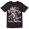 Dunk Low LX Pink Foam DopeSkill T-Shirt True Love Will Kill You Graphic Streetwear - Black