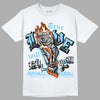 Dunk Low Futura University Blue DopeSkill T-Shirt True Love Will Kill You Graphic Streetwear - White