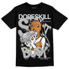 Dunk Low Cool Grey DopeSkill T-Shirt Stay It Busy Graphic Streetwear - Black