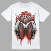 Jordan 6 Retro Toro Bravo DopeSkill T-Shirt DopeSkill Evolution Graphic Streetwear - White