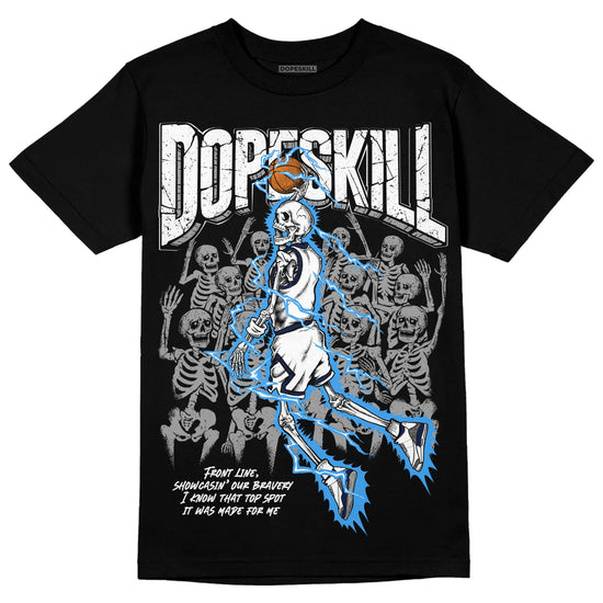 Jordan 3 "Midnight Navy" DopeSkill T-Shirt Thunder Dunk Graphic Streetwear - Black