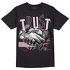 Dunk Low LX Pink Foam DopeSkill T-Shirt Trust No One Graphic Streetwear - Black 