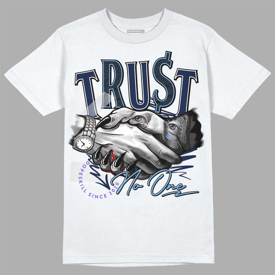 Jordan 5 SE “Georgetown” DopeSkill T-Shirt Trust No One Graphic Streetwear