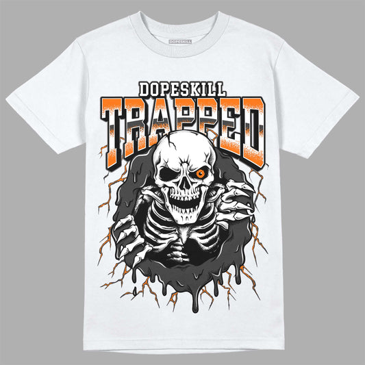 Jordan 3 Retro 'Fear Pack' DopeSkill T-Shirt Trapped Halloween Graphic Streetwear - WHite