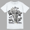 Jordan 3 “Off Noir” DopeSkill T-Shirt True Love Will Kill You Graphic Streetwear - White