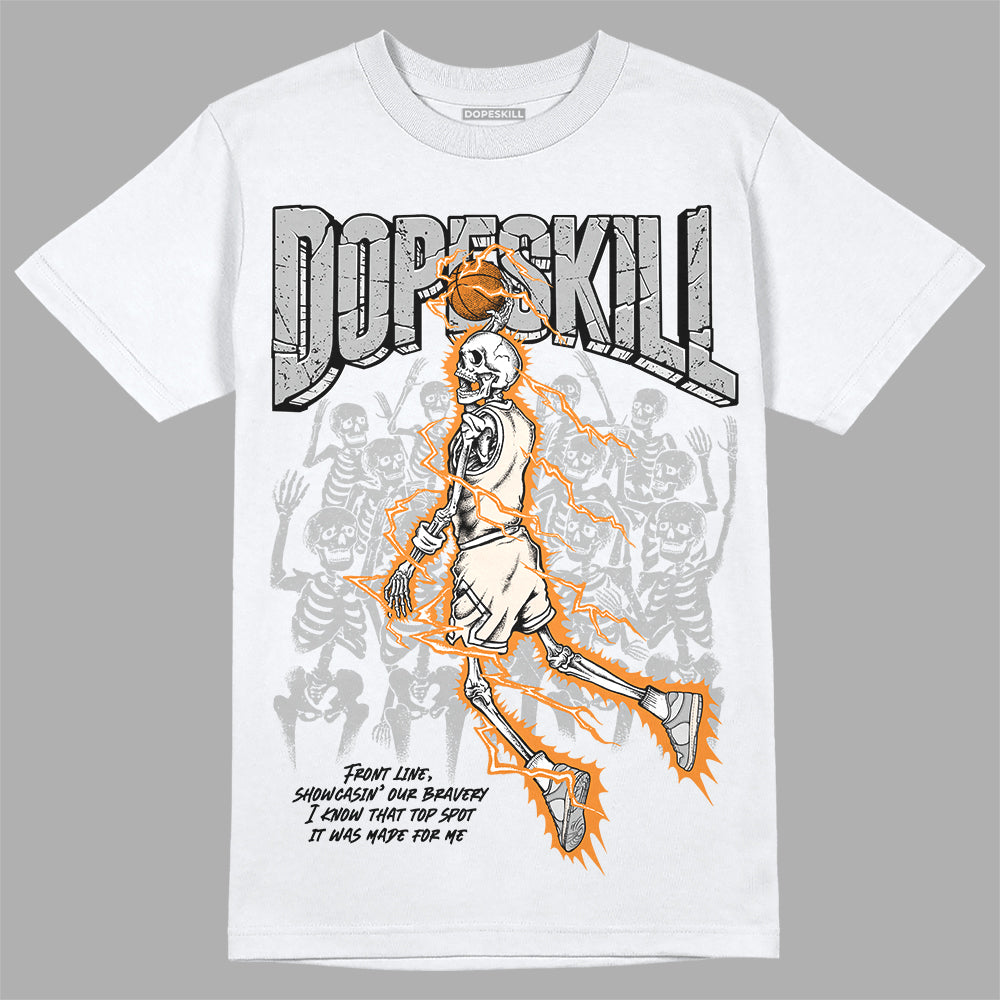 Dunk Low Cool Grey DopeSkill T-Shirt Thunder Dunk Graphic Streetwear - White 