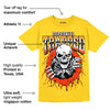 Yellow Ochre 6s DopeSkill Yellow T-shirt Trapped Halloween Graphic