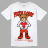 Jordan 6 Retro Toro Bravo DopeSkill T-Shirt Fake Love Graphic Streetwear - White