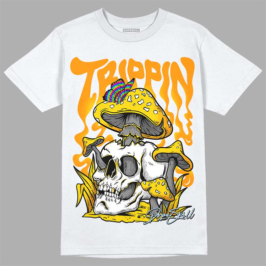 Jordan 6 “Yellow Ochre” DopeSkill T-Shirt Trippin Graphic Streetwear - White