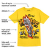 Yellow Ochre 6s DopeSkill Yellow T-shirt True Love Will Kill You Graphic