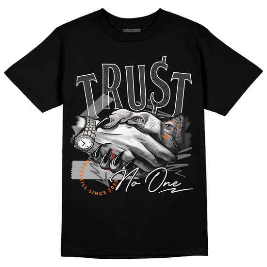 Jordan 3 Retro 'Fear Pack' DopeSkill T-Shirt Trust No One Graphic Streetwear - Black