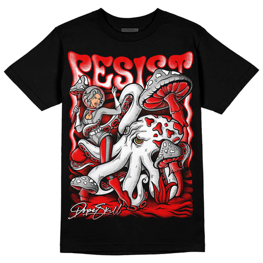 Jordan 12 “Cherry” DopeSkill T-Shirt Resist Graphic Streetwear - Black