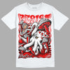 Jordan 12 “Cherry” DopeSkill T-Shirt Resist Graphic Streetwear - White