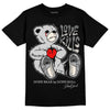 Jordan 3 “Off Noir” DopeSkill T-Shirt Love Kills Graphic Streetwear - Black