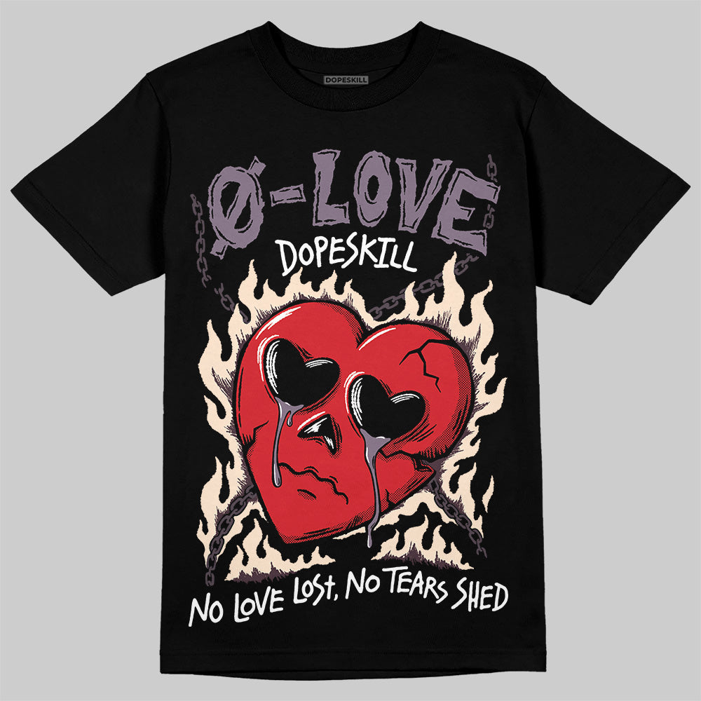 A Ma Maniere x Air Jordan 4 "Phantom" DopeSkill T-Shirt Crying Heart Graphic Streetwear - black