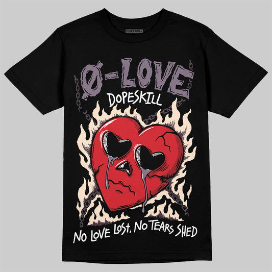 A Ma Maniere x Air Jordan 4 "Phantom" DopeSkill T-Shirt Crying Heart Graphic Streetwear - black