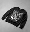 Wolf Grey 5s DopeSkill Sweatshirt Distorted Realms Graphic